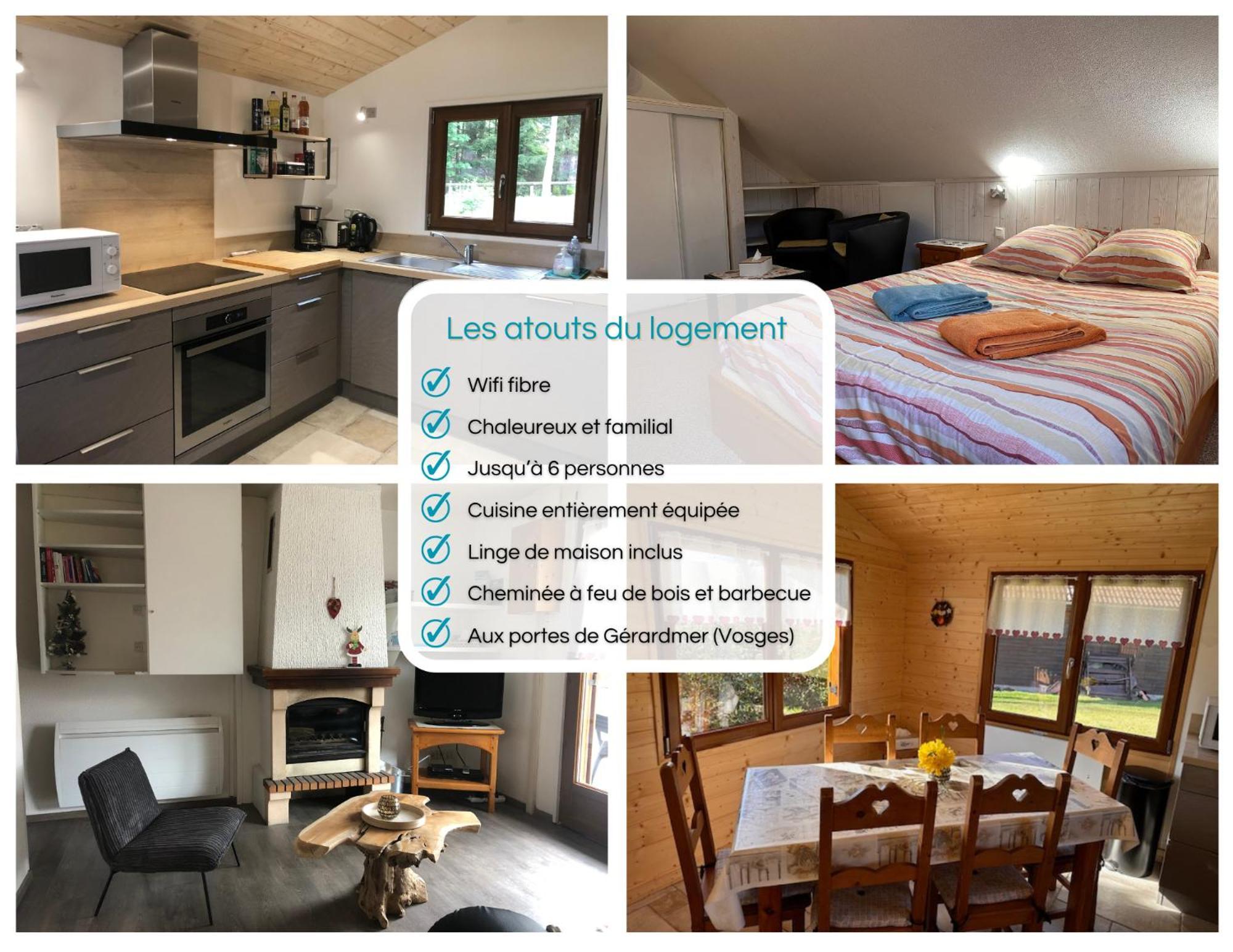 Chalet Chloe - Wifi, Bbq, Parking كسونبورت-لونجمير المظهر الخارجي الصورة